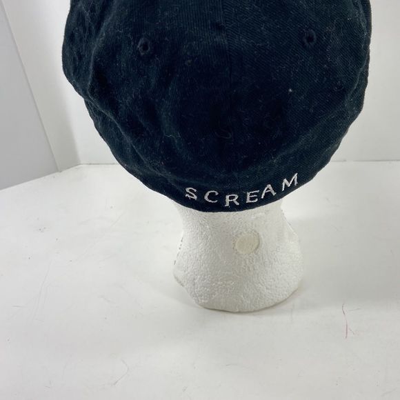 Men's Ozzy Osbourne black fitted ball cap black with red OO Small-med Flex fit - Picture 2 of 4